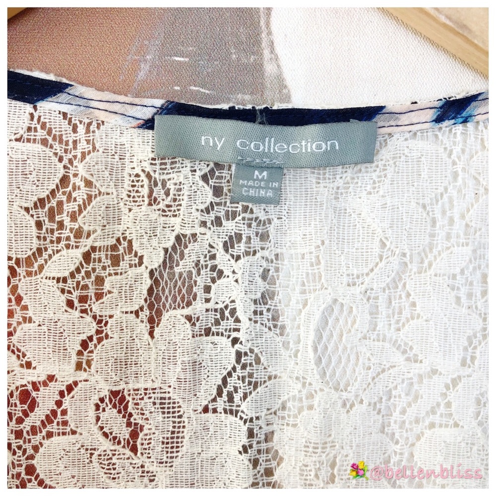 Open Front Cardigan Lace, Size M - Picture 3 of 5